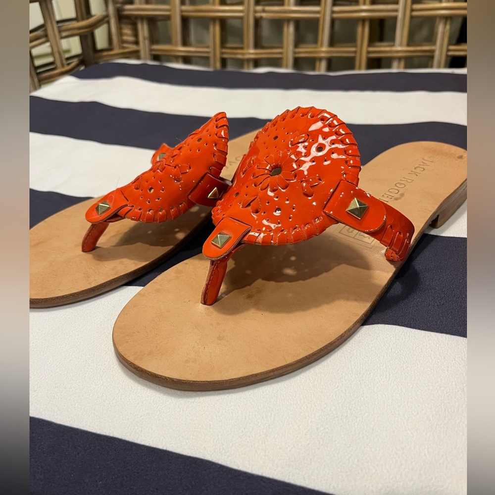 Jack Rogers Collins Sandal- Orange